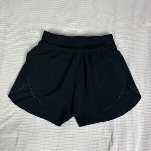 lululemon athletica Midnight Black Athletic Shorts